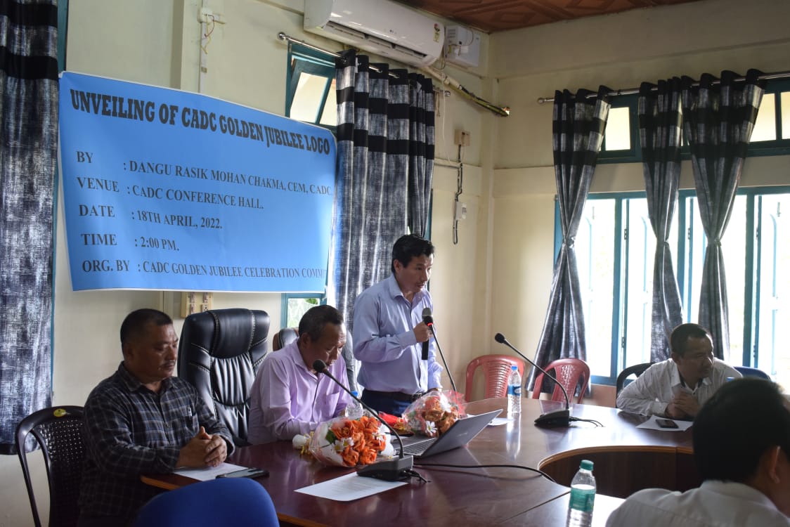 CADC Golden Jubilee emblem unveiled – Chakma Autonomous District Council